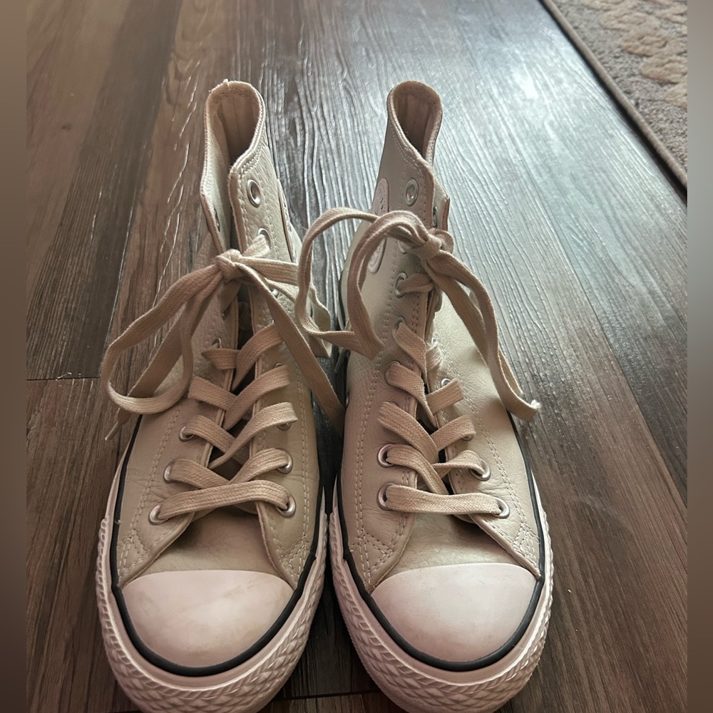 Leather Converse - Hightops